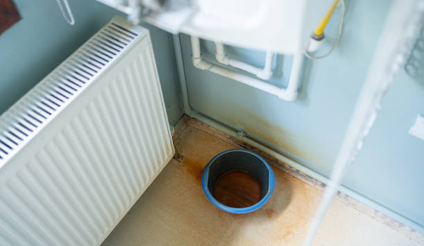 Water damage restoration process in Baden, MD
